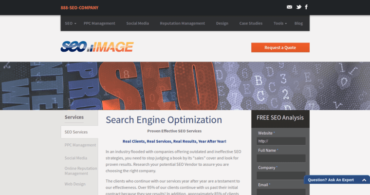 Seo page of #5 Best Enterprise Search Engine Optimization Firm: SEO Image