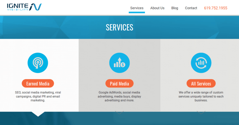 Service page of #2 Best SEO Public Relations Company: Ignite Visibility