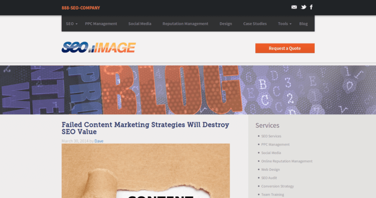 Blog page of #6 Top SMM Firm: SEO Image